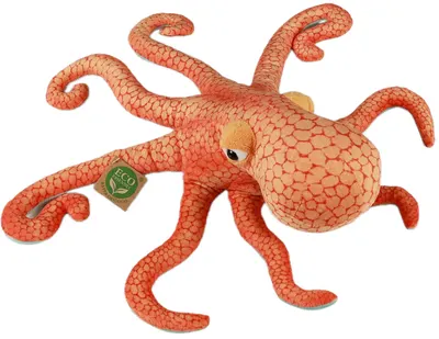 Jucărie de plus Rappa Eco Friends - Caracatiță, 38 cm