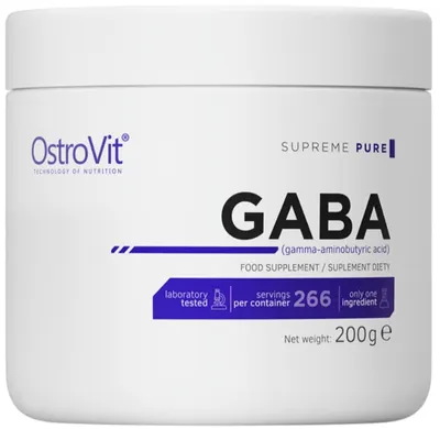 GABA Powder, fără gust, 200 g, OstroVit