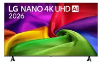 Televizor smart LG - 65NU800B3LA, 65'', 4K HDR UHD, AI Alpha 7, HDR 10, ThinQ AI, 4K Super Upscaling, negru