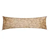 vidaXL Plasă de camuflaj cu geantă de depozitare, nisipiu, 519x142 cm