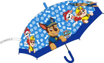 Umbrelă pentru copii Disney - Paw Patrol, transparent