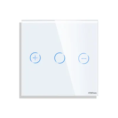 Panou Intrerupator Variator cu Touch Mini din Sticla LUXION