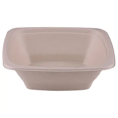 Caserole Trestie de Zahar Patrate Natur 18 x 18 cm 750 ml, 75 Bucati