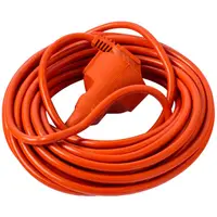 Prelungitor fisa-cupla 30m, 3x1mm2, portocaliu Strohm SM-PFS-30M