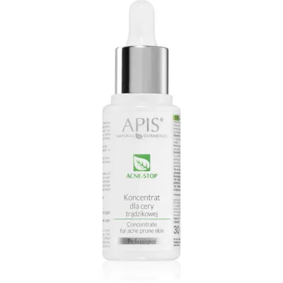 Apis Natural Cosmetics Acne-Stop Professional concentrat pentru tenul gras, predispus la acnee 30 ml