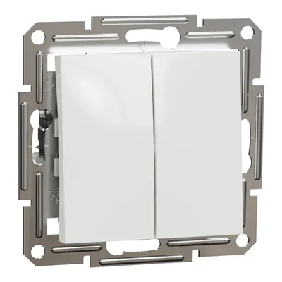 Comutator , 10A alb Asfora, montaj in doza rotunda - fara placa ornament