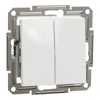 Comutator , 10A alb Asfora, montaj in doza rotunda - fara placa ornament