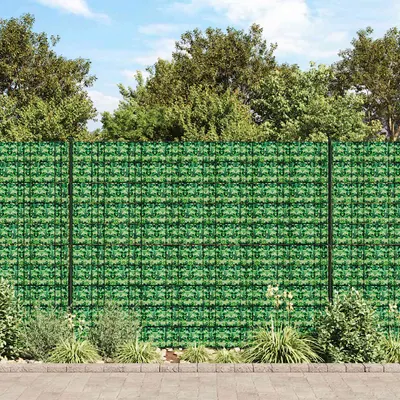 vidaXL Benzi de intimitate PVC 140x0,19 m Verde