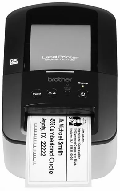 Imprimantă de etichete Brother - QL-700, negru/gri