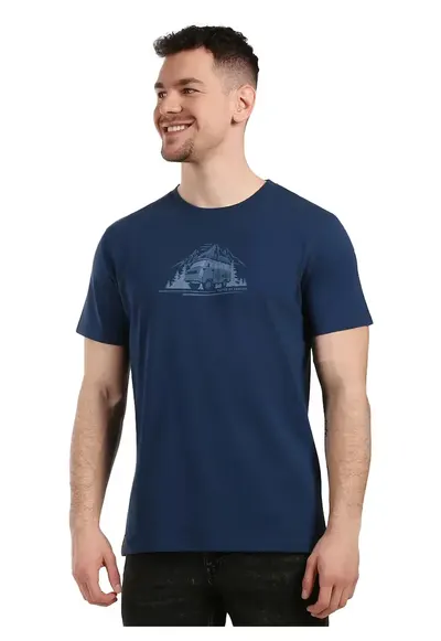 Tricou Discover - Albastru Inchis - Albastru inchis