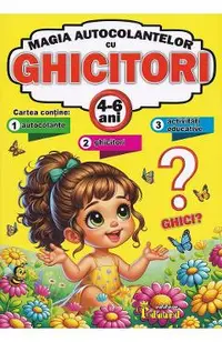 Magia autocolantelor cu ghicitori 4-6 ani