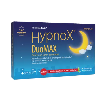 Hypnox DuoMax, 20 comprimate, Good Days Therapy
