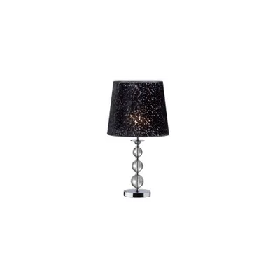 Veioza Step Mare,1 bec, dulie E27, D:360 mm, H:670 mm, Negru