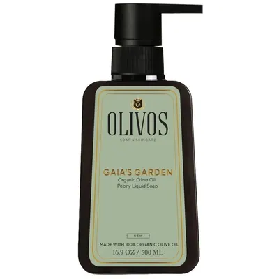 Sapun Lichid cu Ulei de Masline si Parfum de Bujor Gaia's Garden 500ml