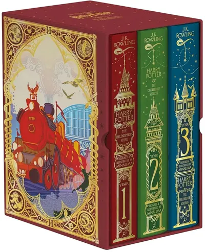 Harry Potter 1-3 Box Set: MinaLima Edition