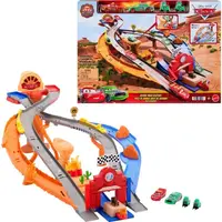 Pistă Disney Pixar Cars - Rescue Road, cu 4 masinute