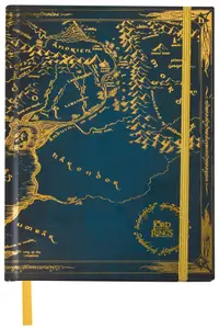 Caiet CineReplicas Movies: The Lord of the Rings - Middle Earth Map