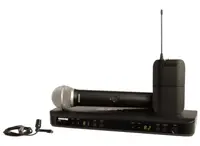 Microfon wireless Shure - BLX1288E/CVL-K3E CVL PG58, negru