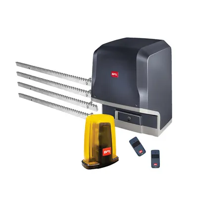 Kit automatizare porti culisante BFT ICARO-SMART-2000-230V-4XCREMALIERE, 2000 Kg, 230 V, limitator mecanic