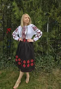 Set traditional format din ie si fusta 26