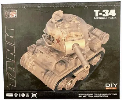 Model de asamblare Raya Toys - Tanc T-34
