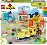Constructor LEGO Duplo - Tren mare pentru interacțiuni (10428)