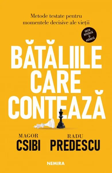 Bătăliile care contează - Paperback brosat - Magor Csibi, Radu Predescu