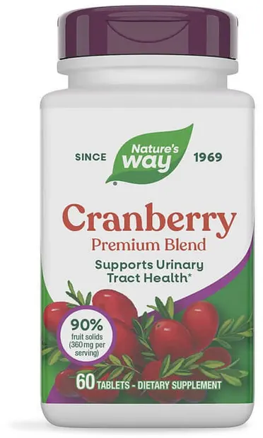 Cranberry, 430 mg, 60 tablete, Nature's Way