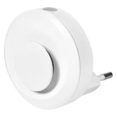 Lampă de noapte LED pentru priză Osram - Lunetta Backlight Ellipse, cu senzor, albă
