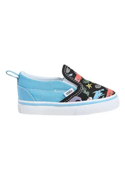 Pantoffi sport slip-on cu detalii fosforescente