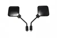 Set 2 oglinzi moto atv ,245, filet M10, patrate, culoare negru