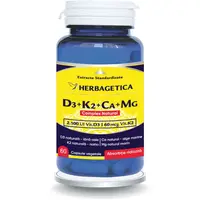 Complex Natural (D3 + K2 + CA + MG) 60cps