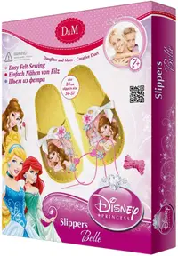 Set creativ Revontuli Toys Oy - Coase singur, papuci cu Belle