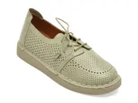 Pantofi PASS COLLECTION verzi, KL60016, din piele naturala