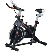 HOMCOM cyclette Nero 103 × 48 × 115cm