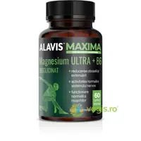 Magnesium Bisglicinat (Magneziu Bisglicinat) Ultra + B6 60cps vegetale