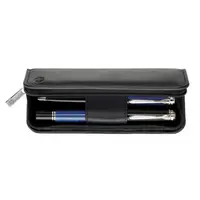 Etui din piele, pentru 2 instrumente de scris, negru, TG21 Z Pelikan
