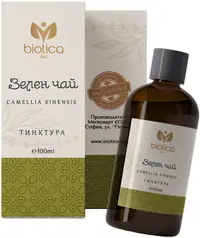 Tinctură de ceai verde, 100 ml, Biotica 1961