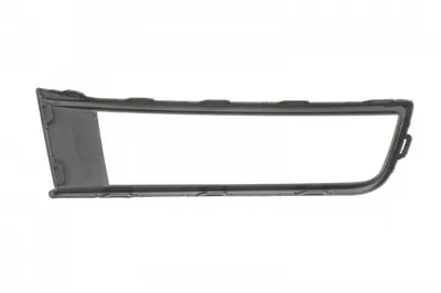 Grila Fata Stanga (cu orificii lampa ceata, plastic, negru) potrivit VW TOURAN 05.15- 05.15