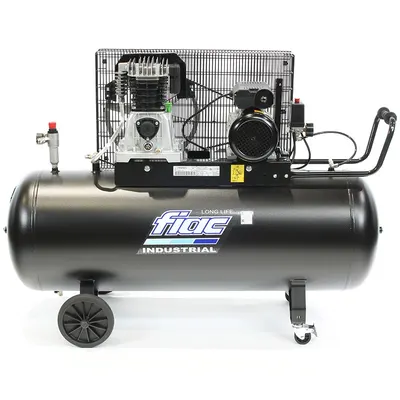 Compresor monofazat INDUSTRIAL, 200l, 410l/min, FIAC AB200-415MC-LONGLIFE