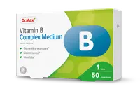 Dr. Max Vitamin B Complex Medium, 30 comprimate