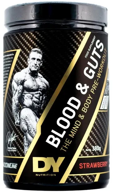 Blood & Guts, căpșună, 380 g, Dorian Yates Nutrition