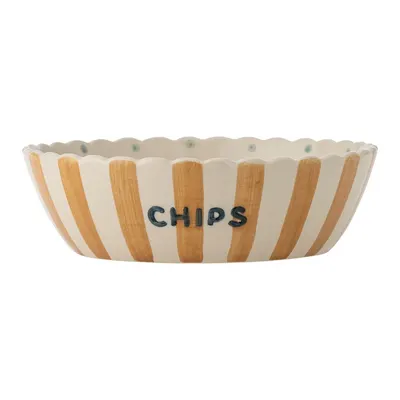 Bol galben/crem din ceramică ø 24 cm Chip – Bloomingville