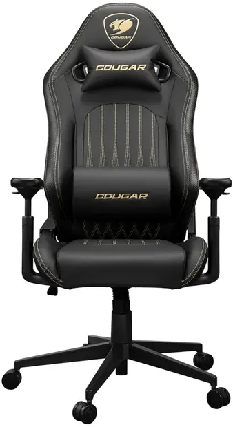 Scaun de gaming COUGAR - Explore Royal, negru/auriu