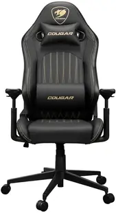 Scaun de gaming COUGAR - Explore Royal, negru/auriu