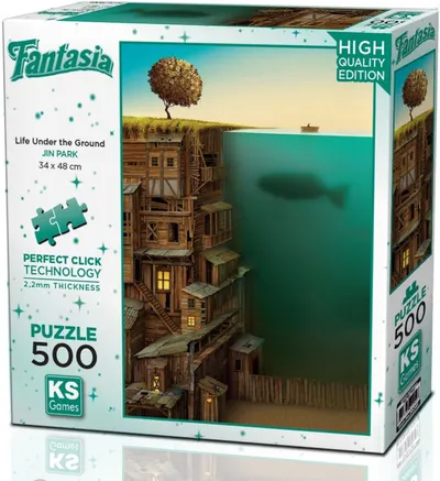 Puzzle KS Games din 500 piese - Viața subterană