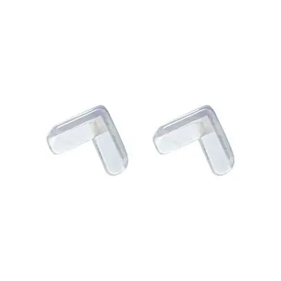 Set 2 aparatori din silicon pentru colturi 4x4x1.5 cm Ikonka