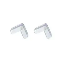 Set 2 aparatori din silicon pentru colturi 4x4x1.5 cm Ikonka