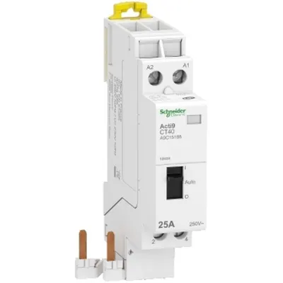 Acti9 CT40 Contactor cu selector manual 25A 2P