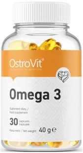 Omega 3, 1000 mg, 30 capsule, OstroVit